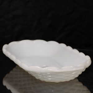 Fenton Milk Glass Appetizer Platter